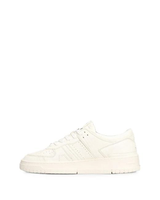 Date White Torneo Leather Sneakers for men