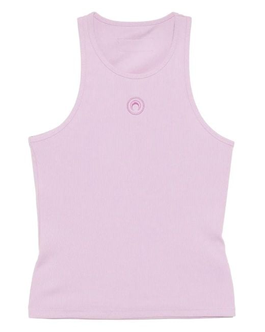 MARINE SERRE ムーンロゴ トップ Pink
