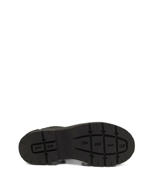 DIESEL Black Donald Beatle Boots for men