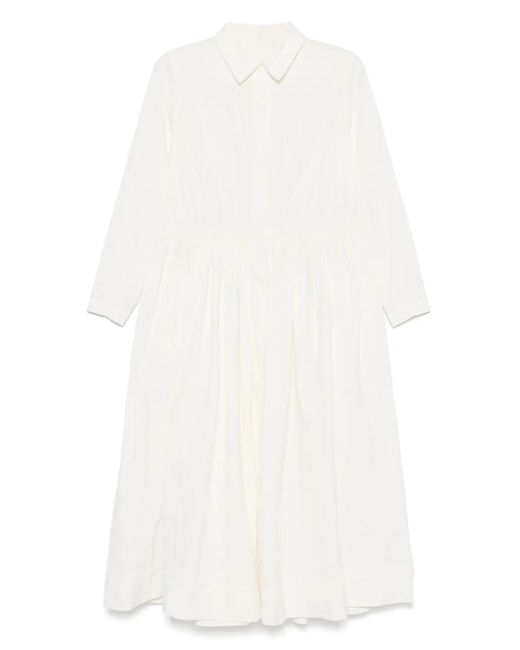 Casey Casey White Panzy Maxi Dress