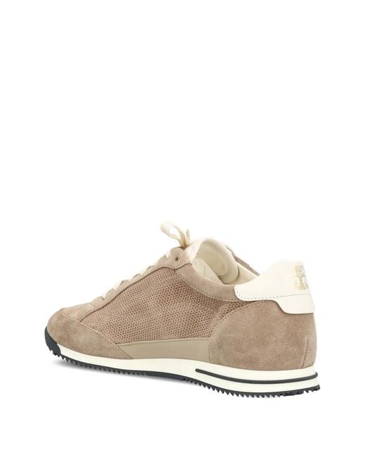 Brunello Cucinelli メンズ ホワイト パネル スニーカーの通販はau PAY