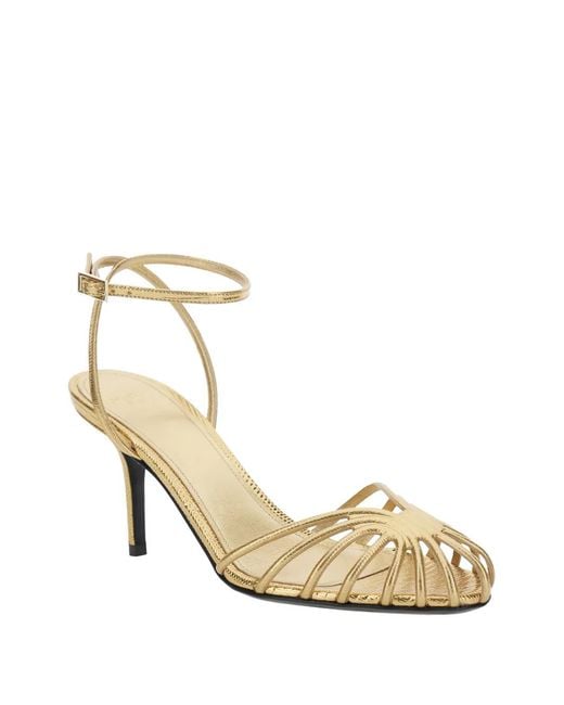 ALEVI Metallic Cage Calf Pumps
