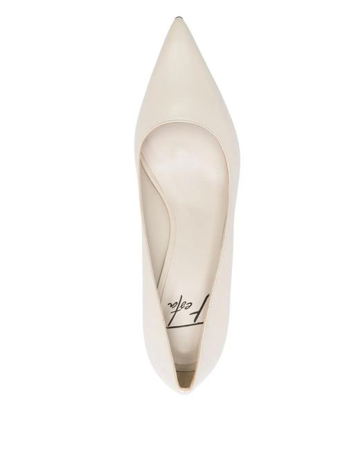 Roberto Festa White 75Mm Kate Pumps