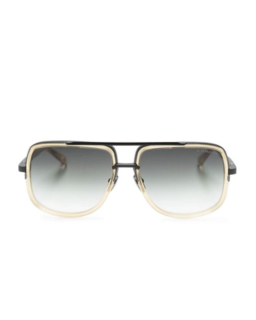 Dita Eyewear Black Mach-one Pilot-frame Sunglasses