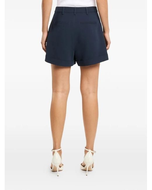 Cinq À Sept Blue Mindy Cuffed Shorts