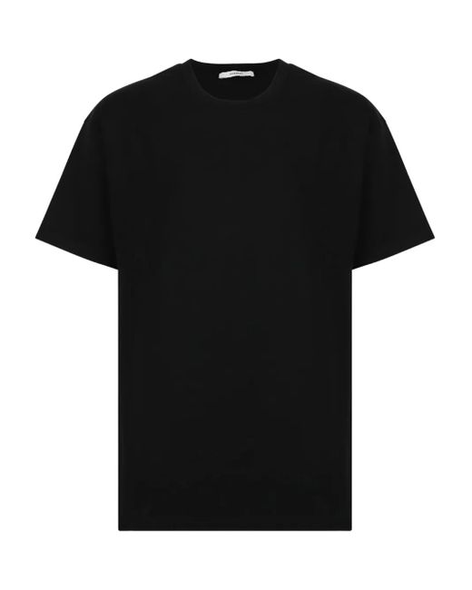 Givenchy Black Logo-Print Cotton T-Shirt for men