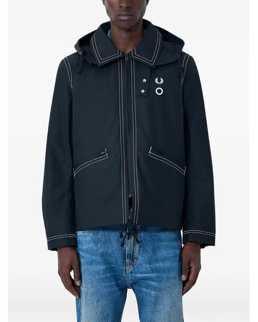 Fred Perry Blue X Craig Hoodie À Fermeture Zippée for men