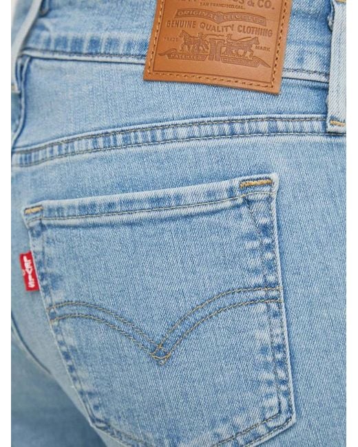 Levi's Blue 711 Two-Button Jeans