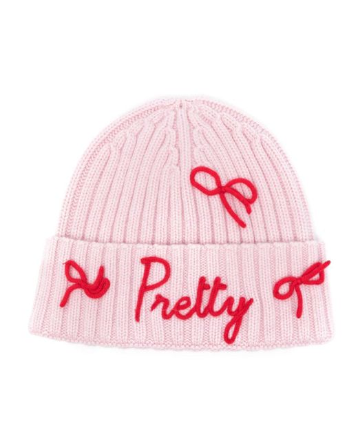 Mc2 Saint Barth Pink Wengen Beanie