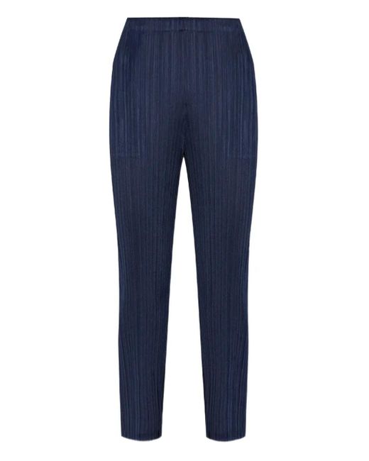 Pleats Please Issey Miyake プリーツ パンツ Blue