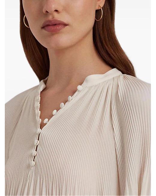 Ralph Lauren ロングスリーブ ブラウス Natural