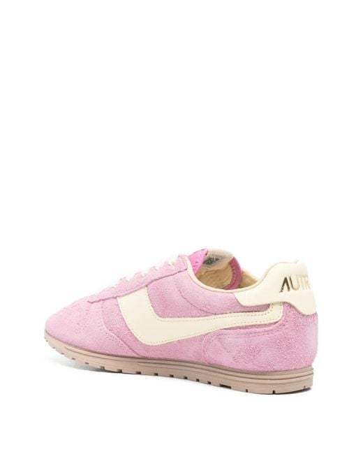 Autry Pink Sneakers Windspin