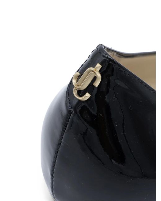 Jimmy Choo Black Love Patent-Leather Pumps