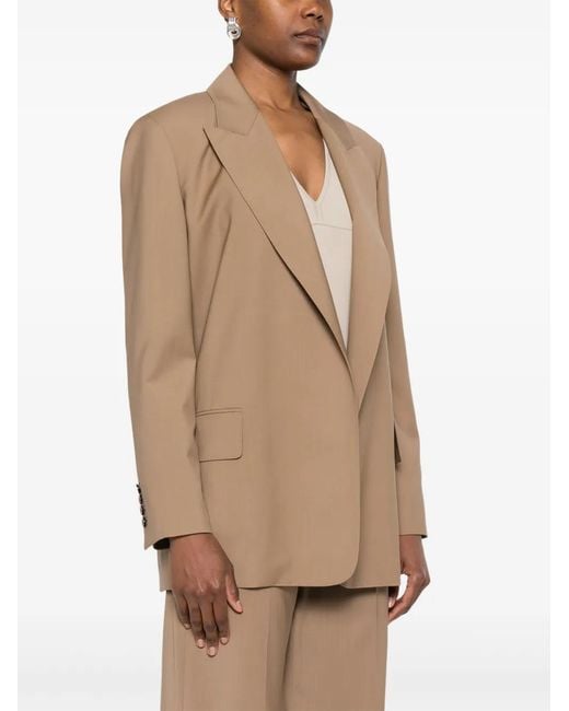 Max Mara Natural Belted Wrap Jacket
