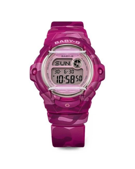G-Shock Pink Bg-169Cm 43Mm Watch for men
