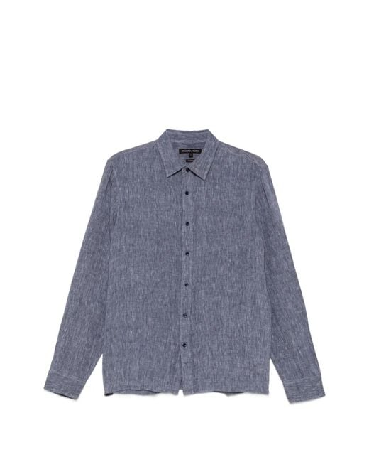 Michael Kors Blue Long-Sleeve Shirt for men