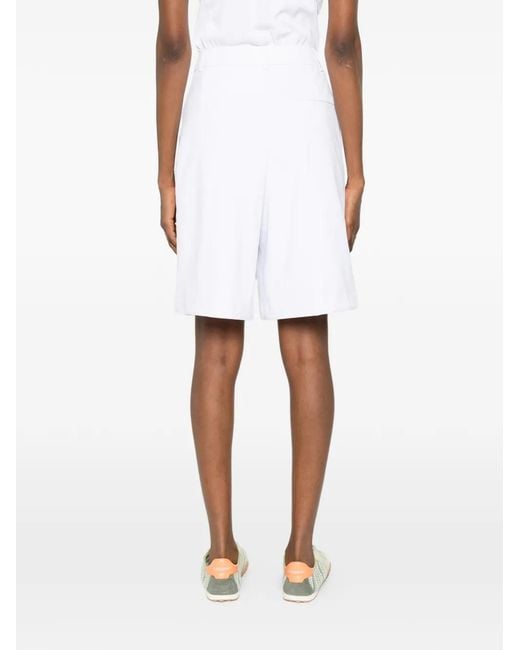 J.Lindeberg White Suni Shorts