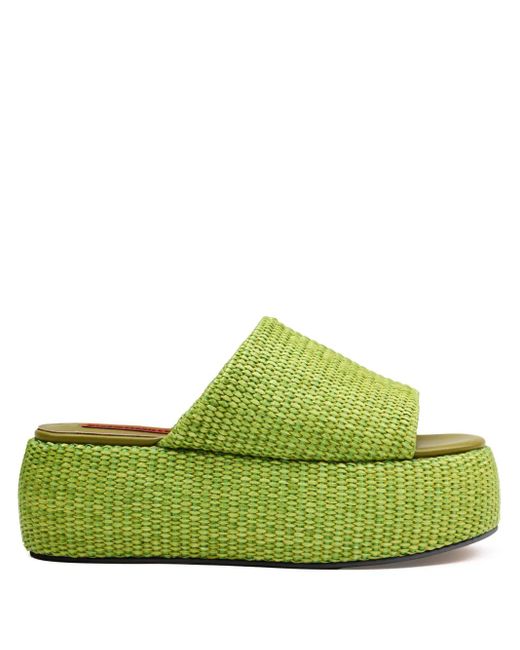 Simon Miller Green Cloudy Sandals