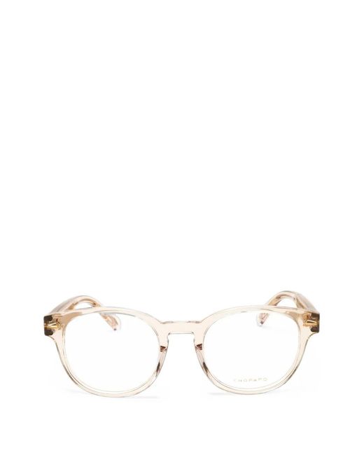 Chopard Natural Round-Frame Glasses