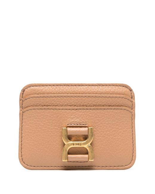 See By Chloé Natural Marcie Leather Cardholder