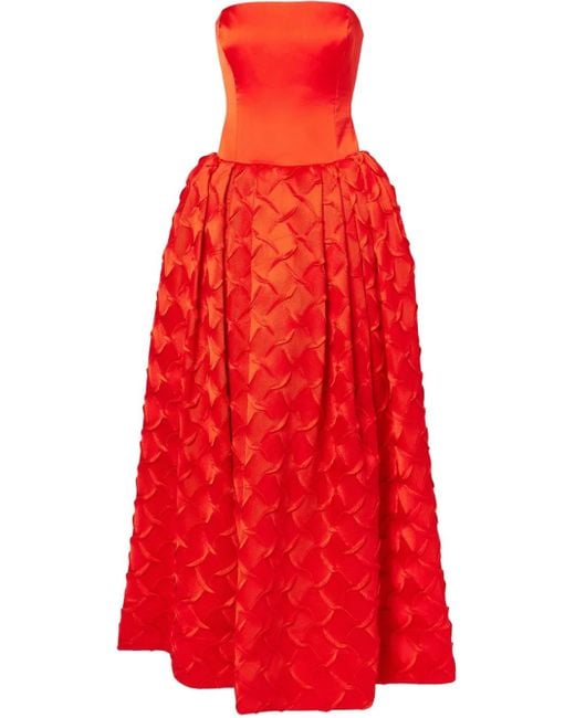 Jonathan Simkhai Red Azriel Gown