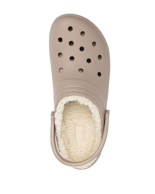 CROCSTM Gray Classic Lined Slingback Clogs