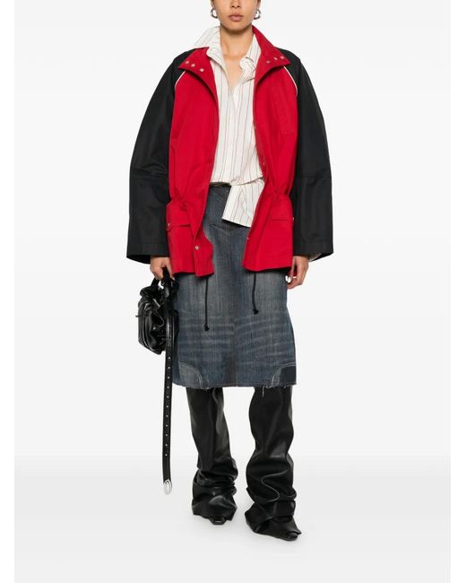 Facon Jacmin Red Vegas Colourblock Jacket