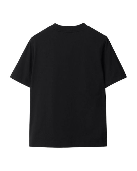 Burberry Black T-Shirt mit EKD-Motiv