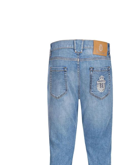 Billionaire Blue Jean À Poches Multiples for men