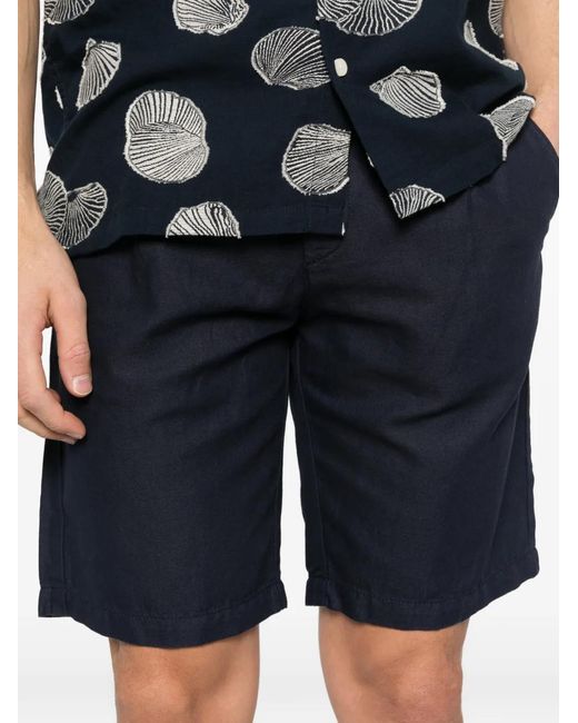 Pantalones Cortos Con Cordones Eleventy de hombre de color Blue