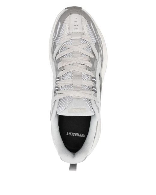 Represent White Storm Runner Sneakers for men