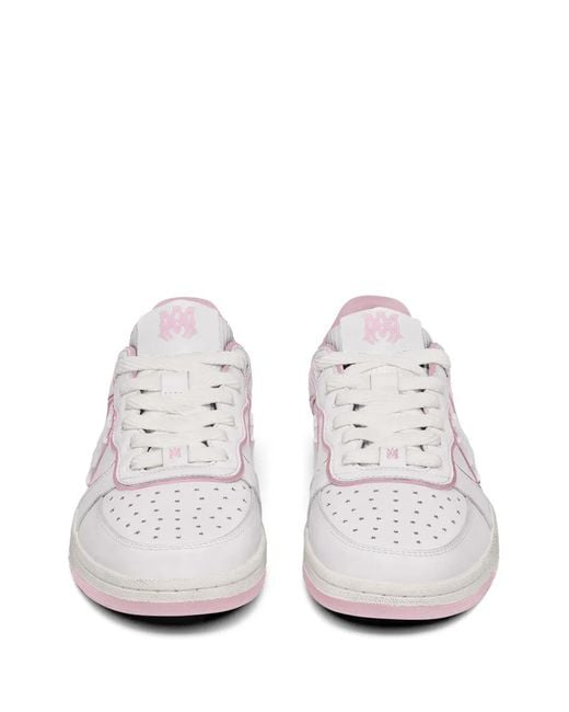 Amiri White Newport Logo Sneakers