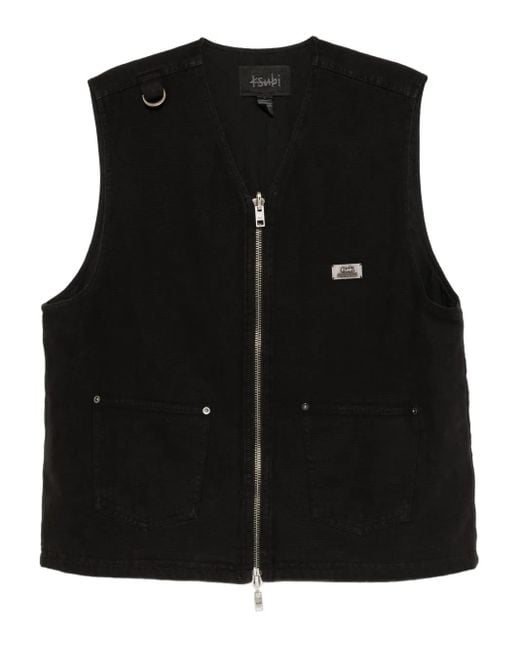 Ksubi Battler Weste in Black für Herren
