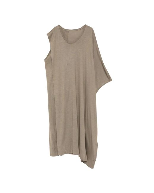Julius Natural Asymmetric Draped T-Shirt for men