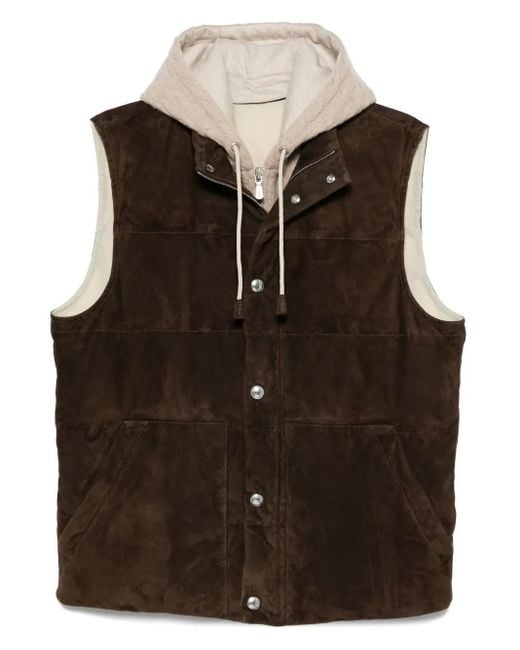 Vests Eleventy pour homme en coloris Brown
