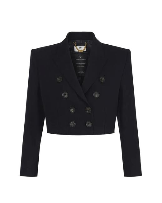 Elisabetta Franchi Blue Jacket