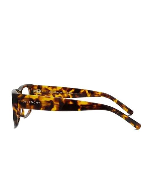 Givenchy Brown Square-Frame Glasses