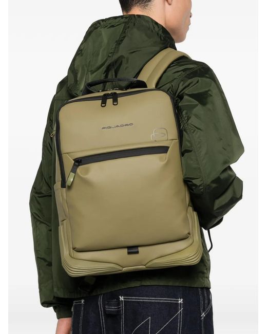 Piquadro Green Corner 2.0 Zip Backpack