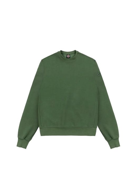Colmar Green Crew-Neck Sweatshirt for men