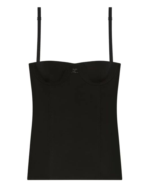 Courreges キャミソール Black