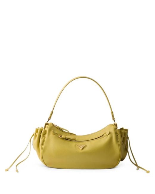Prada Metallic Small Leather Bag