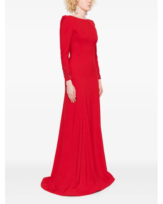 Cristallini Red Teresa Dress