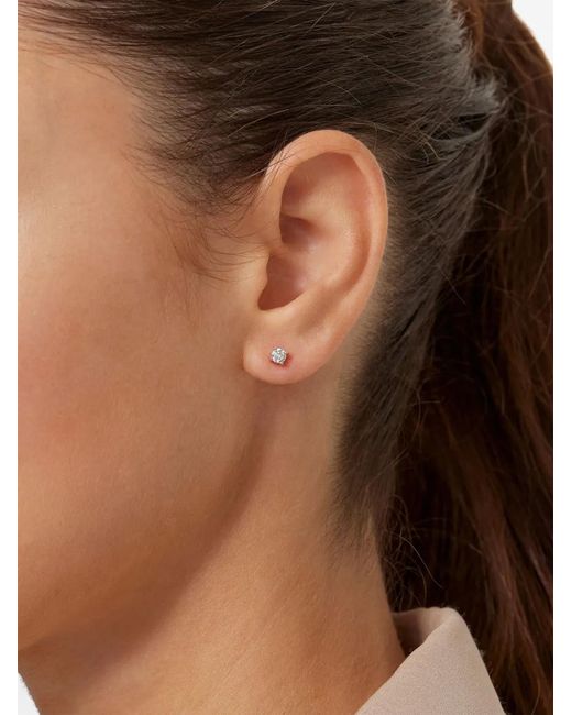 VEYNOU White 14Kt Ella Diamond Stud Earrings