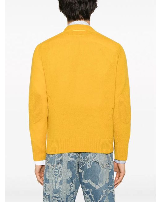 Undercover Wollen Trui in het Yellow voor heren