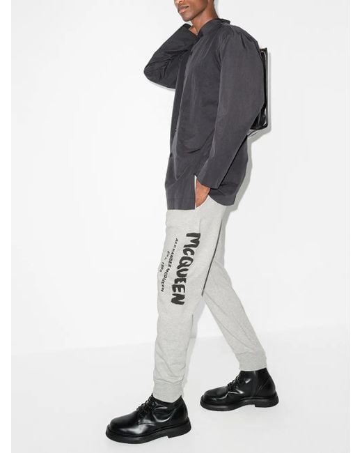 McQueen Gray Trousers for men