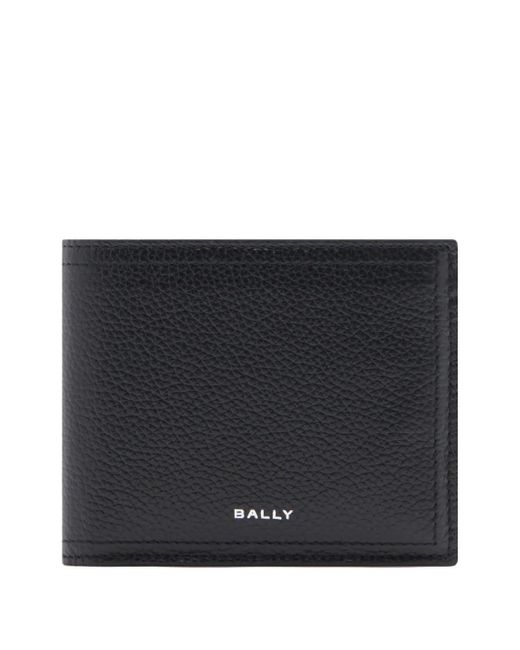 Bally Black Capitol Grained Leather Wallet for men