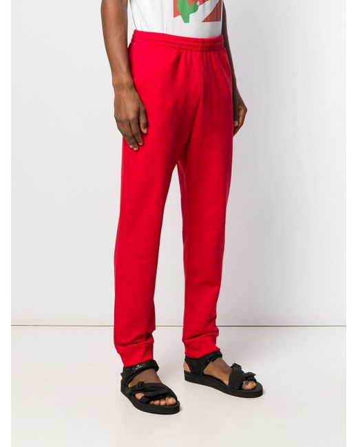 plain tapered joggers