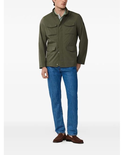 Hackett Green Tech Velo Four-Pocket Jacket for men