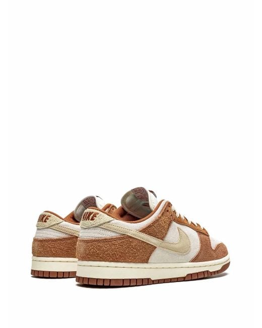 Nike Brown Dunk Low Prm "Medium Curry" Sneakers