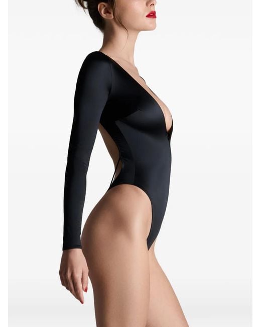 Maison Close Black French Kiss Bodysuit
